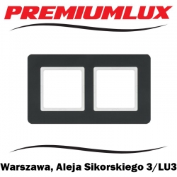 Berker Q.1 Q.3 Q.7 Hager ramka podwójna Q.7 antracyt Warszawa Aleja Sikorskiego 3 LU3 Bartycka